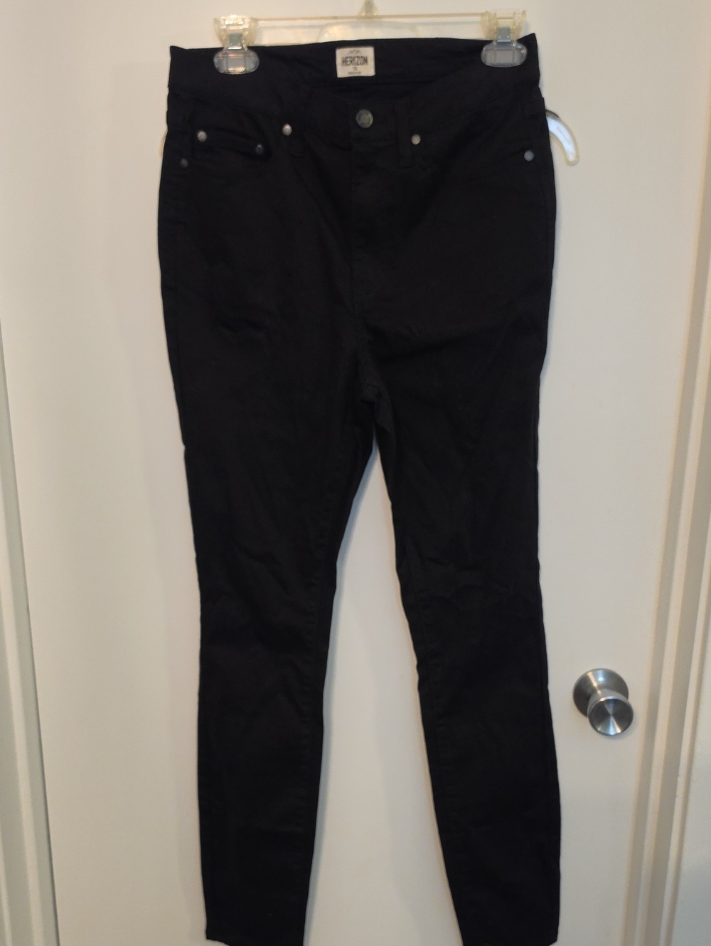 Herizon Jeans Black Skinny Jeans — Sleek High-Rise Fit